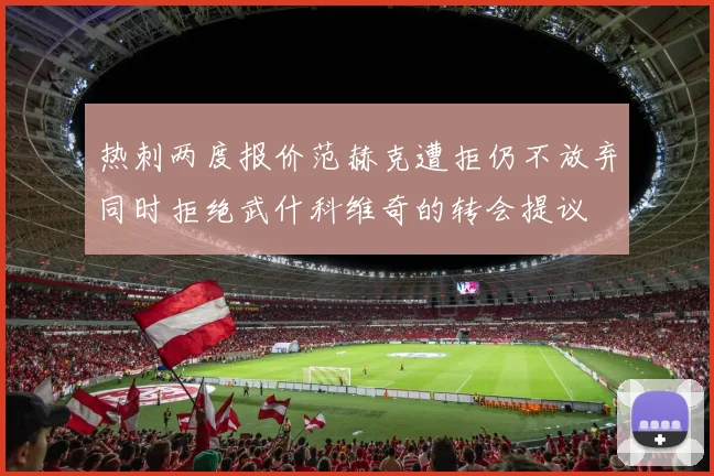 热刺两度报价范赫克遭拒仍不放弃同时拒绝武什科维奇的转会提议